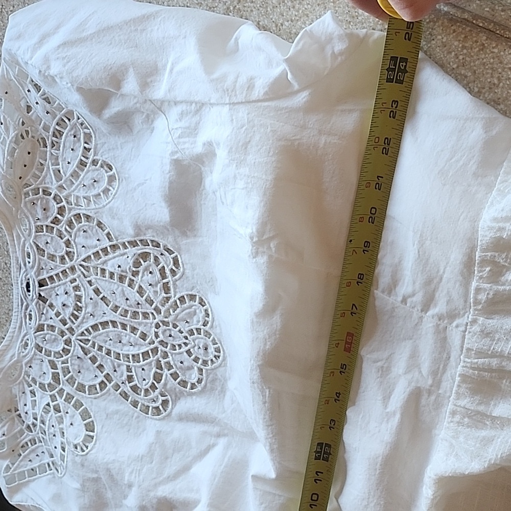 Torrid Coverup/ Kimono Ivory Size 5 - Picture 14 of 16